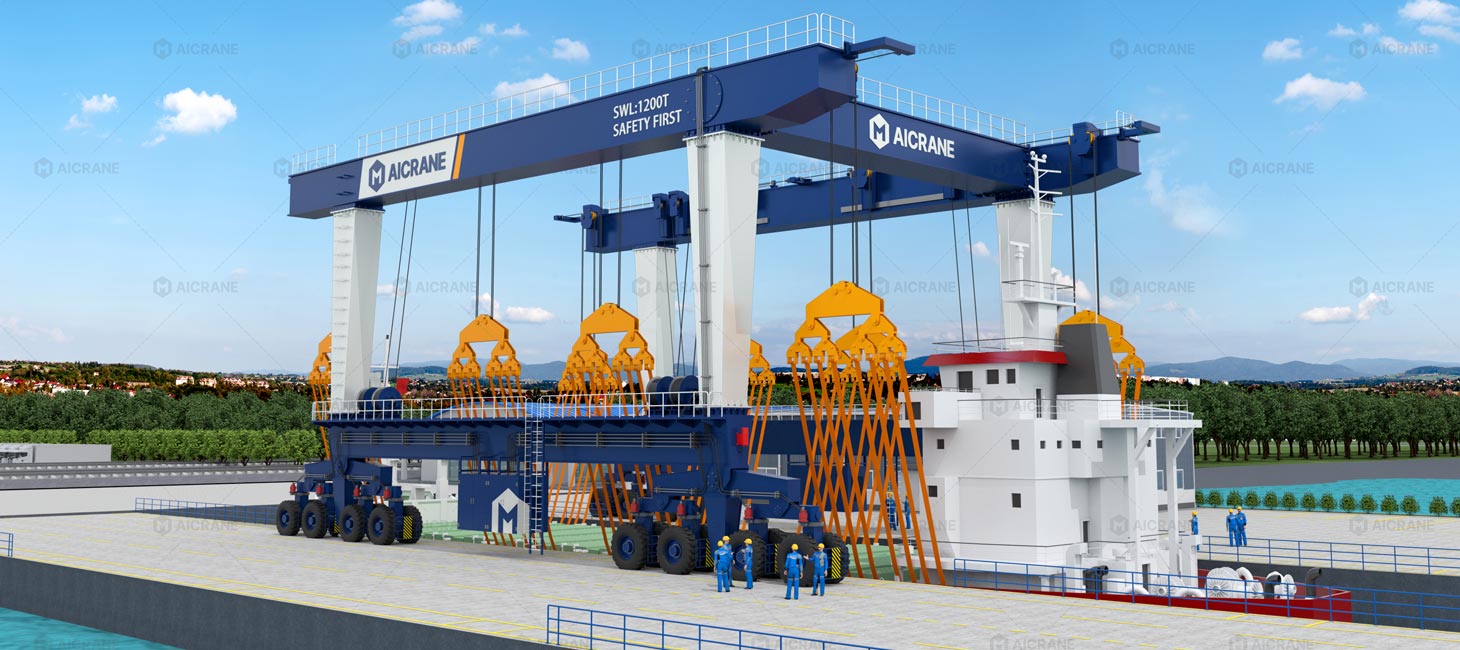 Grúa Pórtico Barco en Venta de Aicrane