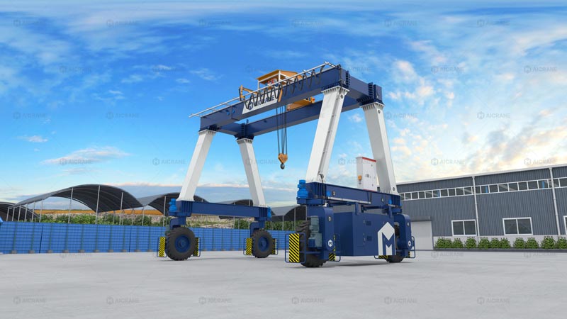 RTG Grúa Biviga Tipo A