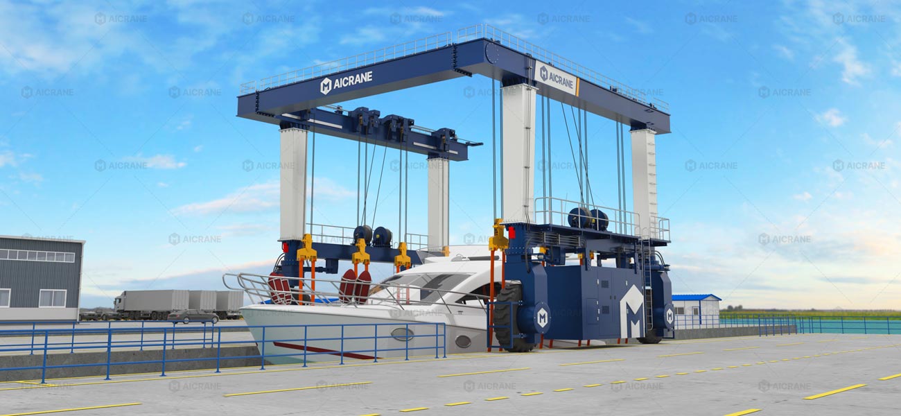 Grúa Pórtico Barcos de Aicrane para Chile y América Latina
