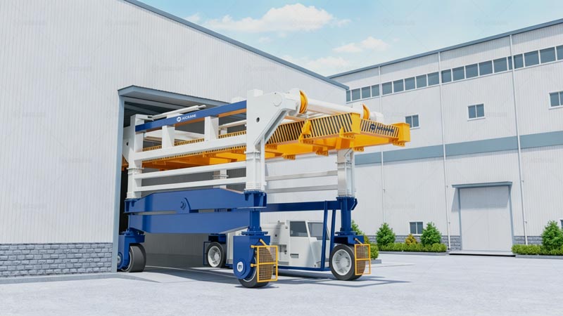 Aicrane Carretillas de Pórtico se clasifican según el fuente de alimentación, en modelos diésel y con batería, adaptándose así a diferentes aplicaciones.
