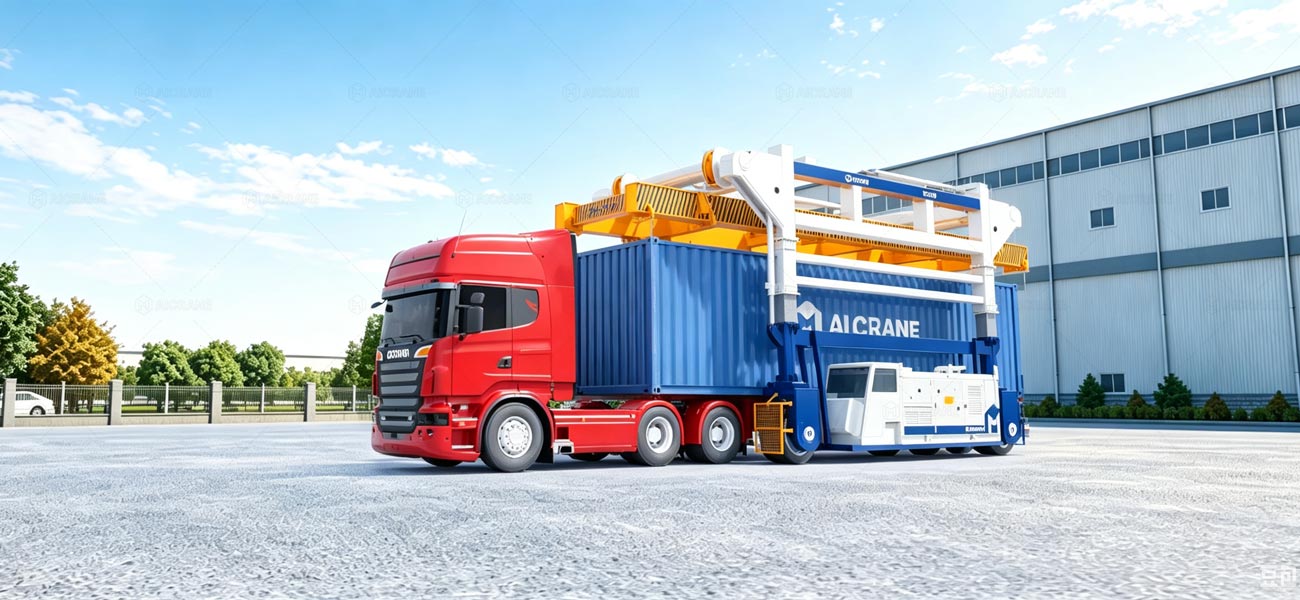 Aicrane Carretilla Pórtico para Contenedores y Fábricas en América Latina